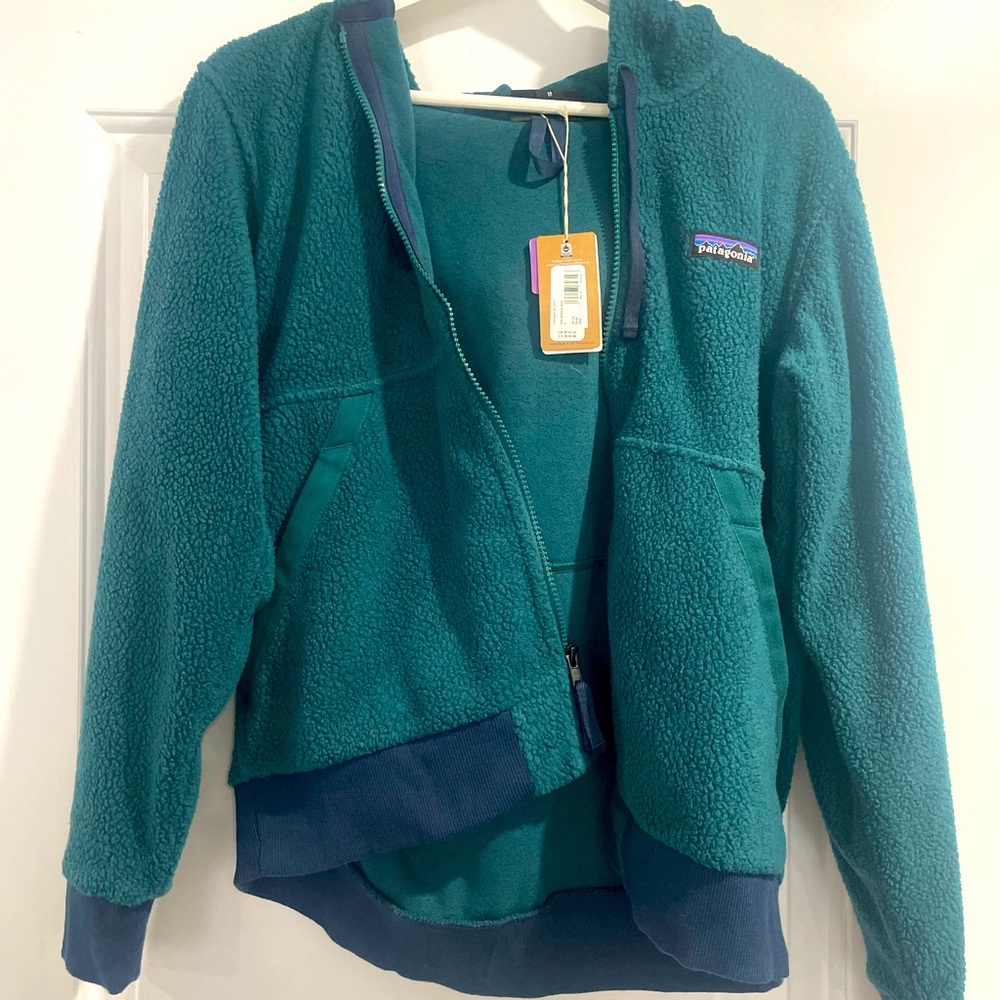 Patagonia Teal fleece